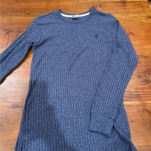 Father Sons Textured Crewneck Sweater for Men